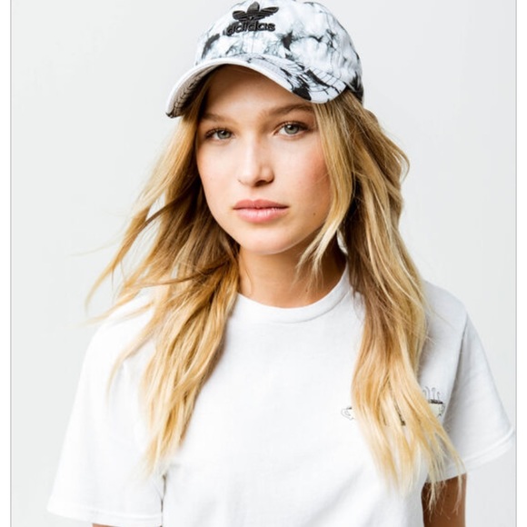 Adidas Tie Dye Strapback Womens Hat Smaller Heads - Picture 2 of 9